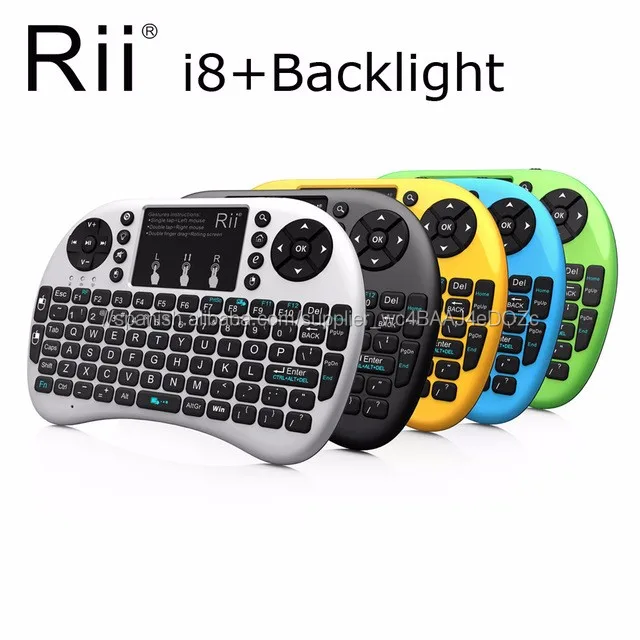 Genuine Rii Mini I8 2.4g Retroiluminación Del Teclado Inalámbrico Ratón  Touchpad Retroiluminado Gaming Keyboard Para - Buy Rii Mini I8 2.4g  Inalámbrico Retroiluminación Del Teclado Product on Alibaba.com
