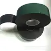 Espuma negra con película de liberación verde