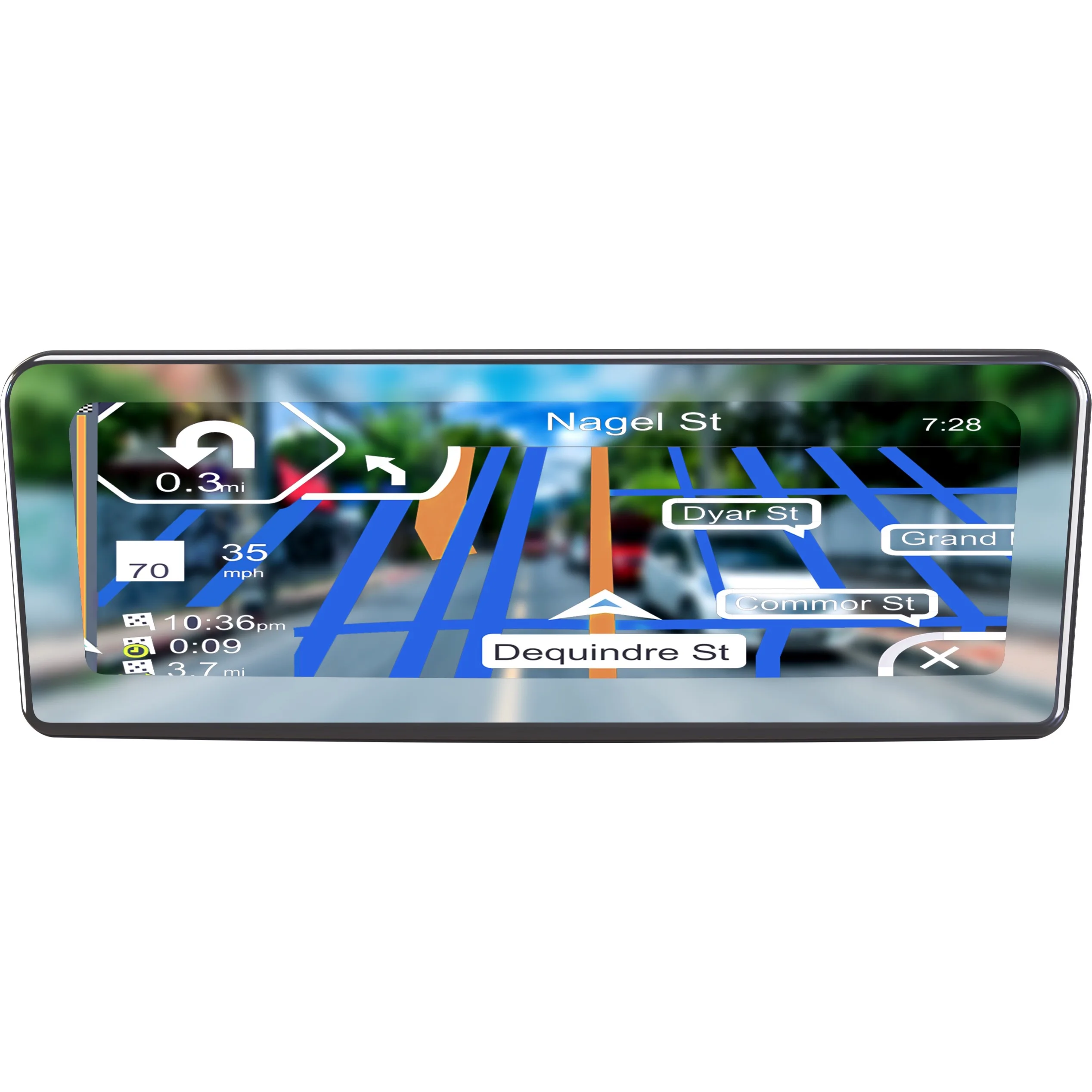 smart rearview mirror android