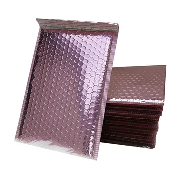 Rose Gold Bubble Mailers With Address Labels Padded Envelopes Mailer ...