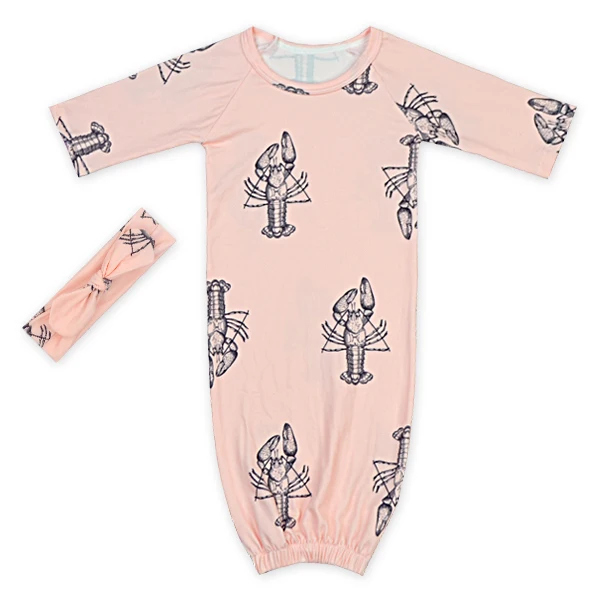 
 Стильное платье для сна для новорожденных, с принтом кактуса, для 2 месяцев, оптовая продажа, милые спальные мешки для маленьких девочек.  