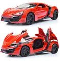 1 32The Fast And The Furious Lykan Hypersport Lluxurious Alloy Cars Models Free Shipping Four Color