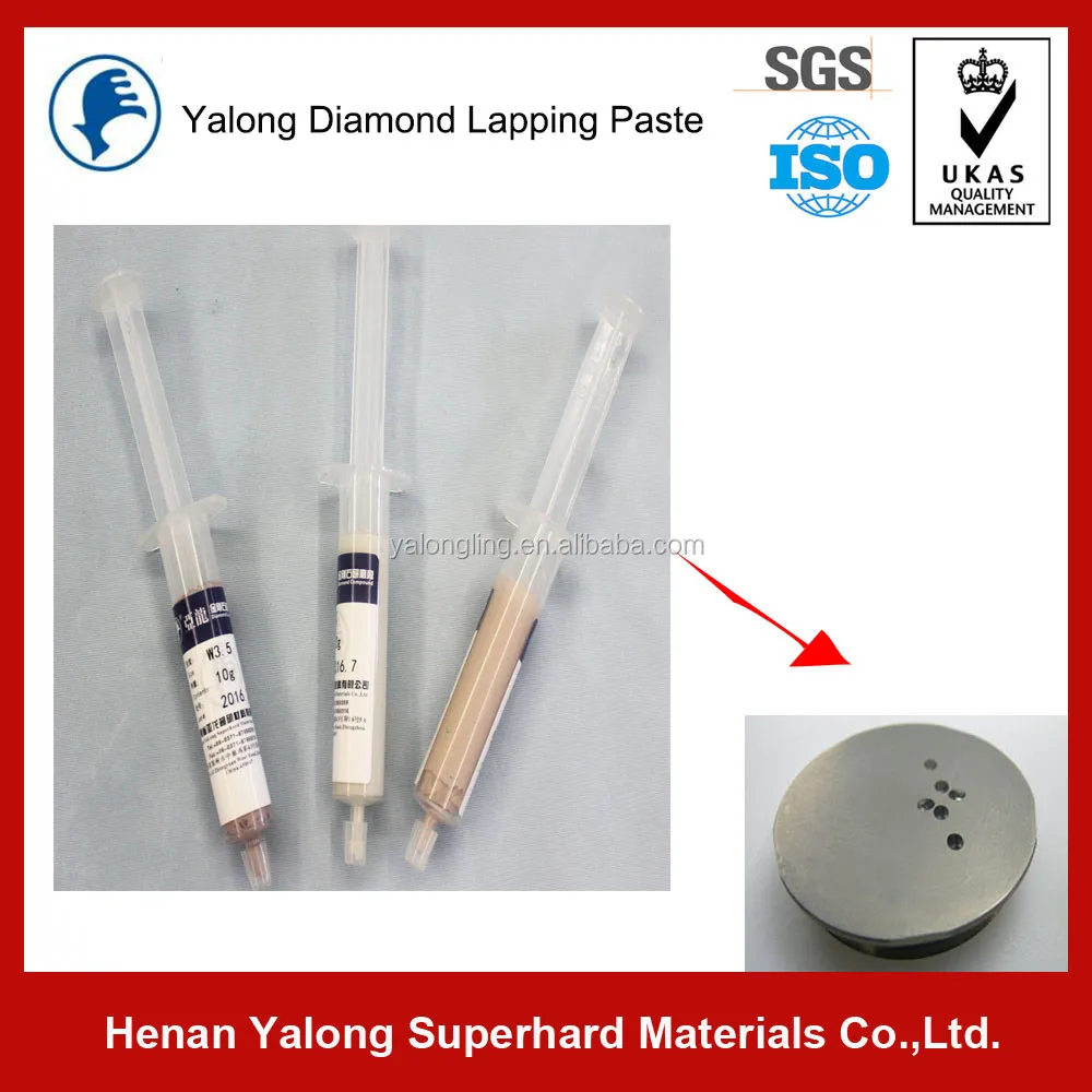 Massproduced Diamond Lapping Compound/polishing Paste/diamond Paste