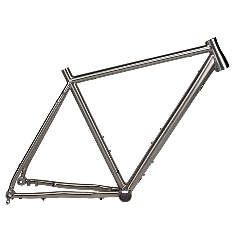 700C Disk Disc Axle 100*12 142*12 Cyclocross Disk Brake Racing Bicycle Road Bike Frame Titanium Road Frame Road Bike