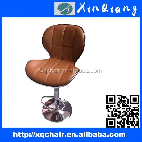 Горячая Распродажа 2019, кожаный регулируемый вращающийся стул нового дизайна, металлический барный стул, барный стул