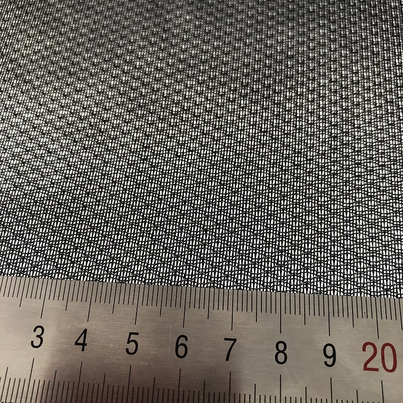 
 Двухцветная нейлоновая Полиэстеровая сетчатая ткань для модного платья  