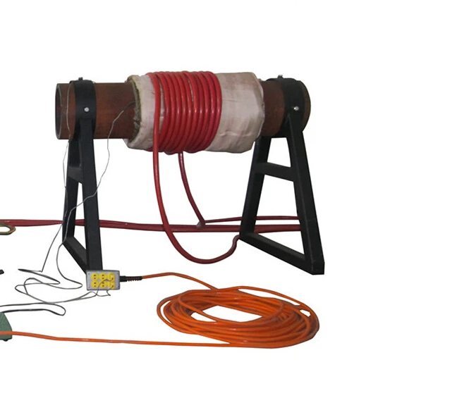 Гибкий кабель для индукционного нагрева. Post welding heat treatment. Индукционный нагрев трубы. Термообработка труб. Индуктор для труб.