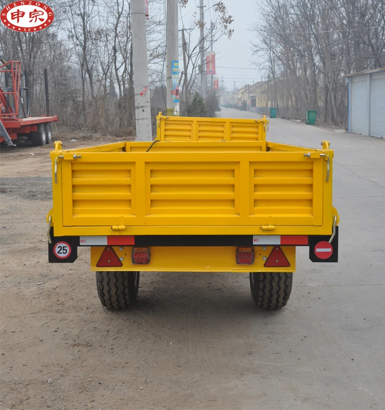 Европейский стандарт 2 тонны трактор сельскохозяйственный прицеп