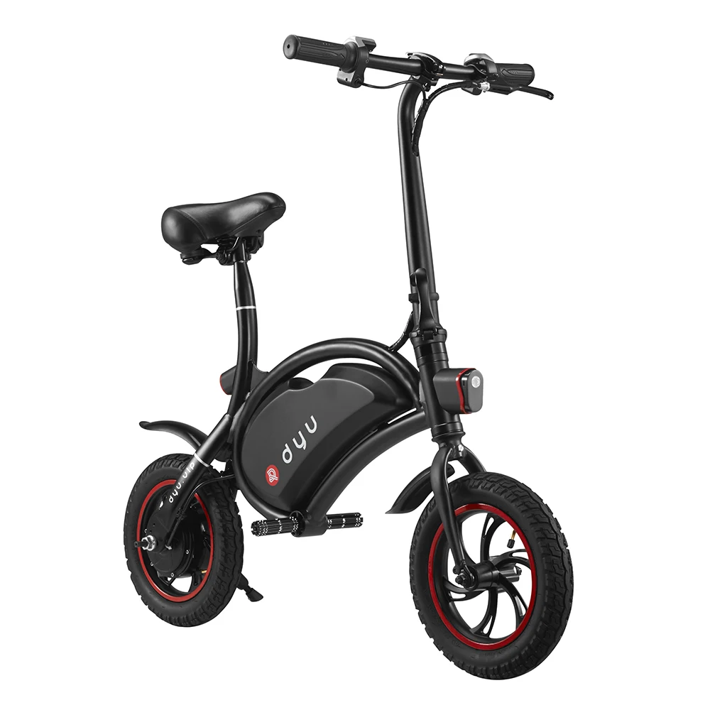 DYU D1the latest fashionable folding portable motorcycle electric Bike/Scooter15 MPH Max Speed 22-25