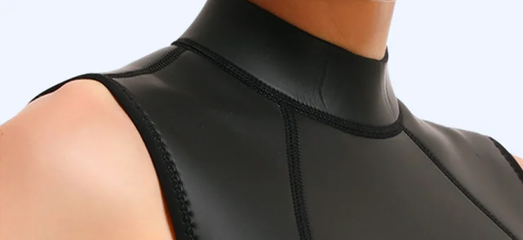 Новый женский цельный неопреновый гидрокостюм 2 мм, одежда для серфинга с гладкой кожей, женский костюм для подводного плавания, теплый купальник