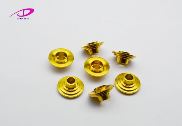High Performance Strong Light Weight Precision Gr5 Titanium Alloy Valve Spring Retainer for Car Engine Modifying