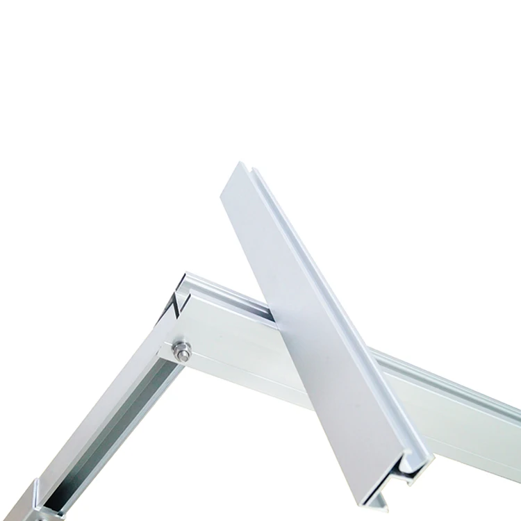Solar Panels Mounting Rail PV Structures Concrete Base Flat Roof Solar Mount