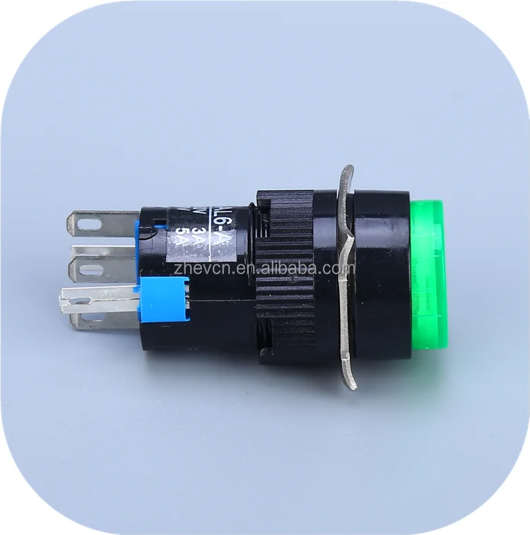12mm Green Push Button Switch ON/OFF