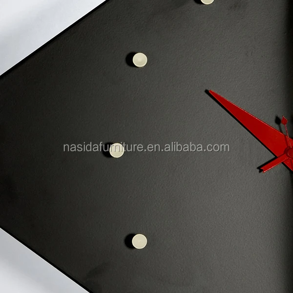 Большие настенные часы с кварцевым механизмом в форме алмаза