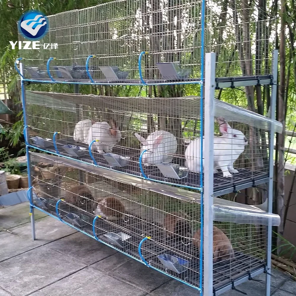 steel matting rabbit cage