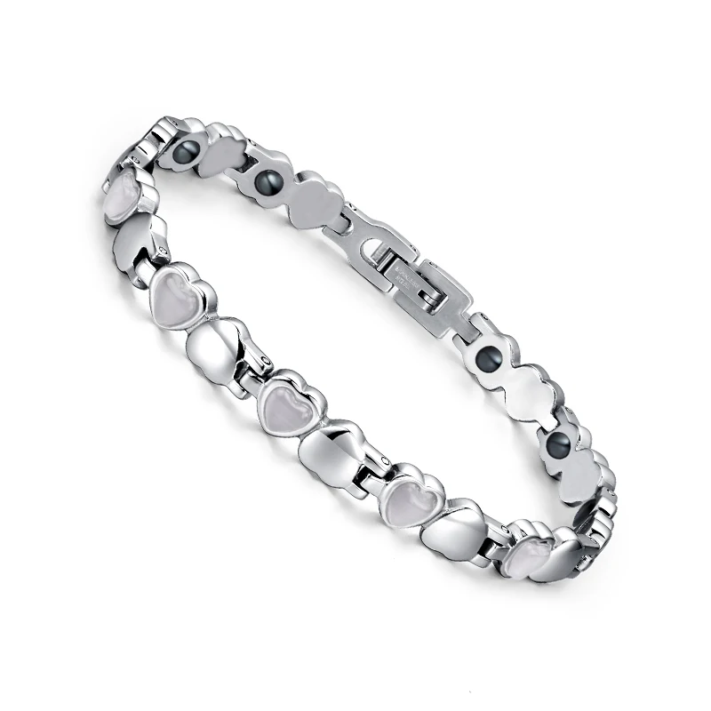 Golden & sliver Germanium Stainless Steel Magnetic Bracelet, Size: Free  Size at Rs 170/piece in Jaipur