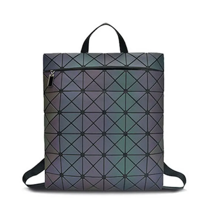 holographic backpack purse