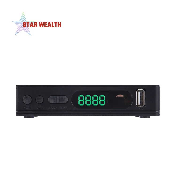 Smart TV Box Receiver DVB T2 Tuner Full hd Satellite Receiver 1080P Software Download Digital DVB-T2 Tv Box