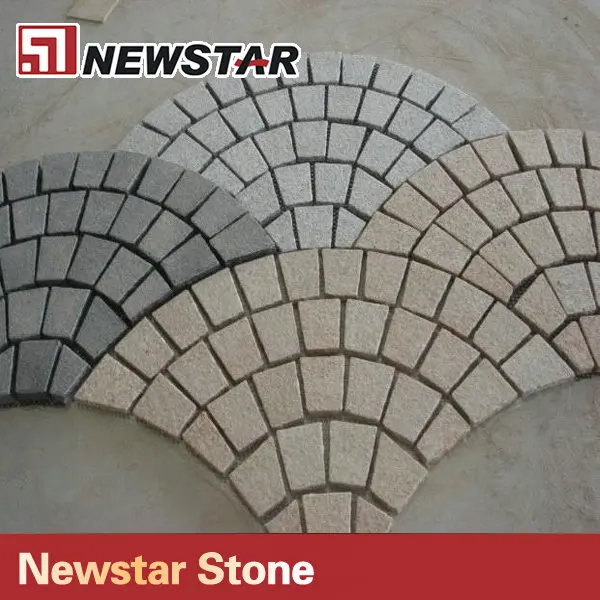 
Гранитный подъездной путь сетчатый камень 