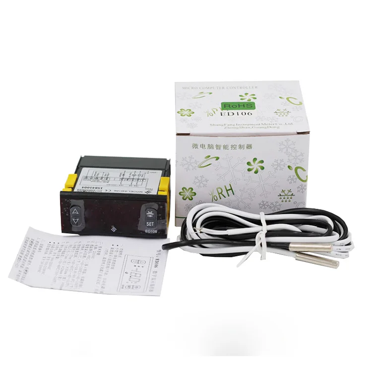 ED106 Refrigeration Temperature Controller Smart Thermostat for Freezer