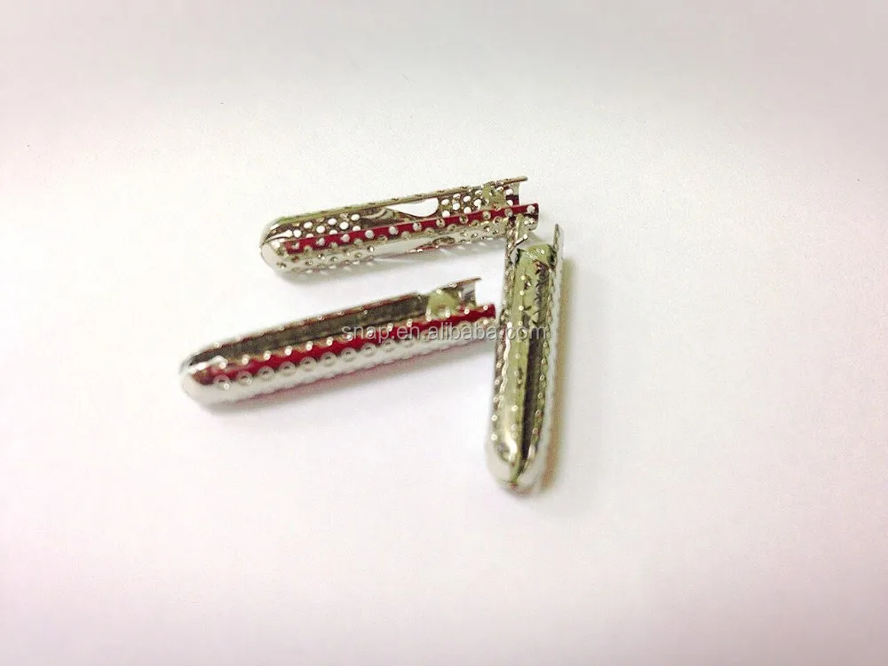 Металлические наконечники для шнурков