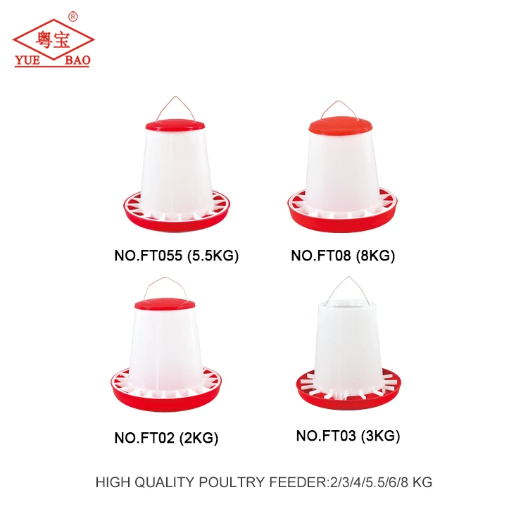 Multiple Types Farm Equipment Set Plastic Manual Automatic Trough Tray Pan Chicken Water Feeder Poultry Feeders and Drinkers