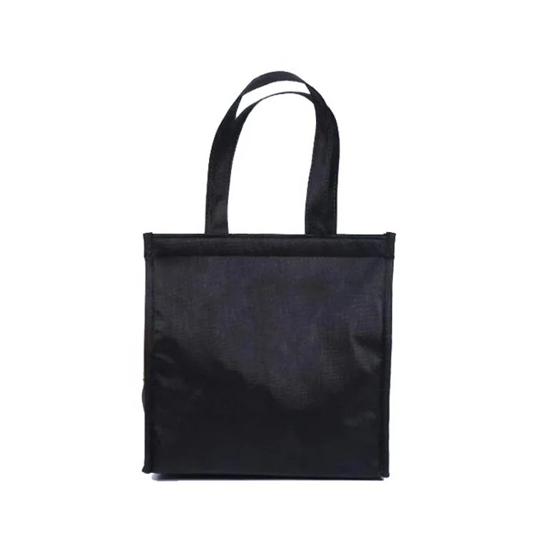 Высококачественная изолированная сумка-холодильник для вина с логотипом заказчика, Нетканая портативная Изолированная Термосумка для ланча, Термосумка для доставки пищи