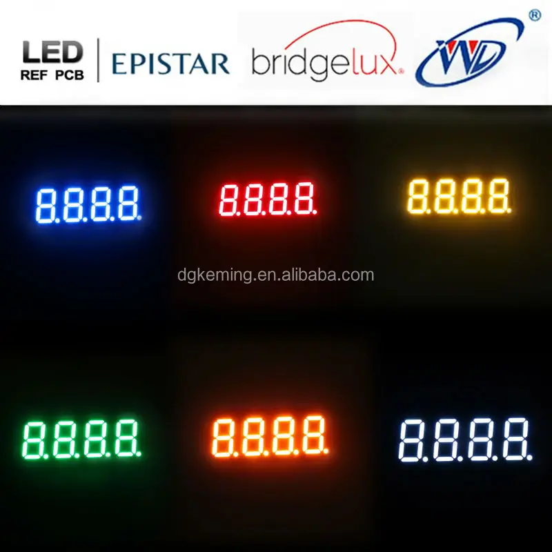 LEDディスプレイ 明るい赤色 0.36インチ 3461as 4桁 7セグメントLEDディスプレイ