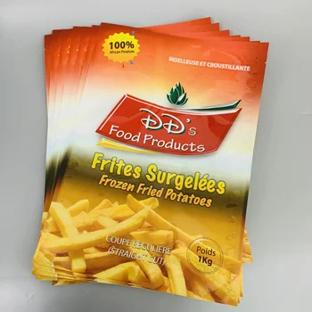 Buy Wholesale China Custom Printed Plastic French Fries Packaging Bags  Chips Packet Packaging Pouch & French Fries Packaging Bags at USD 0.08