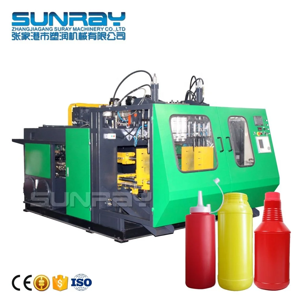 1 L Molding Machine Pehd 1 Liter Bottle Making Hdpe Blowing Extrusion 1l Plastic Pp For Small 1000ml Blow Moulding Extruder