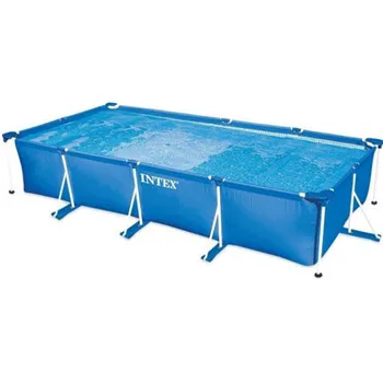 
HI Durable Family rectangular PVC above ground pool 220*150*60cm intex 28270 frame pool for kids 