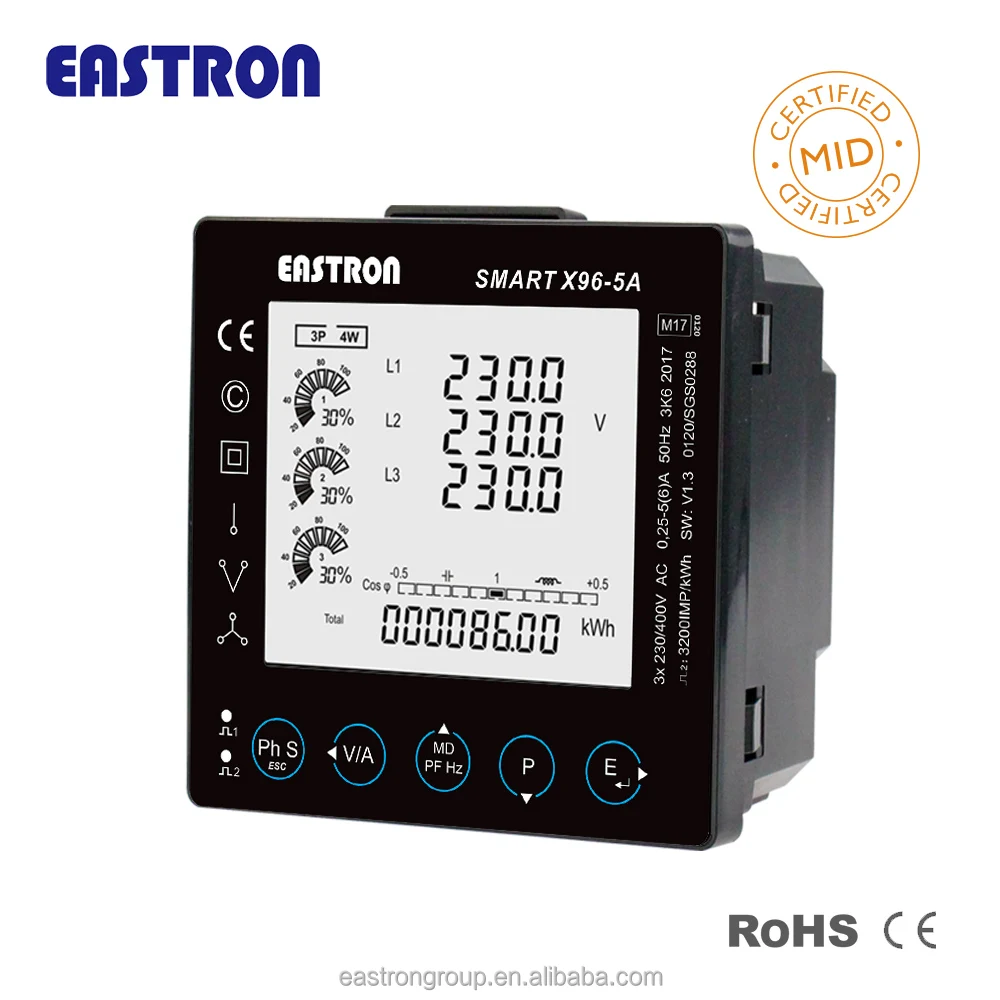 Passend Cater Ademen Smart X96 Ethernet TCP/IP Smart Power Analyzer RS485 Modbus Power Meter,  View smart meter, EASTRON Product Details from Zhejiang Eastron Electronic  Co., Ltd. on Alibaba.com