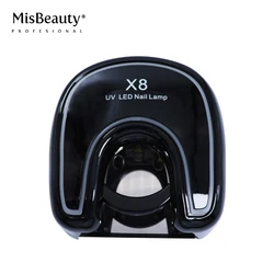 Мини светодиодная лампа для сушки ногтей мощная литиевая батарея 48 Вт Светодиодная акрилового геля розовая световая