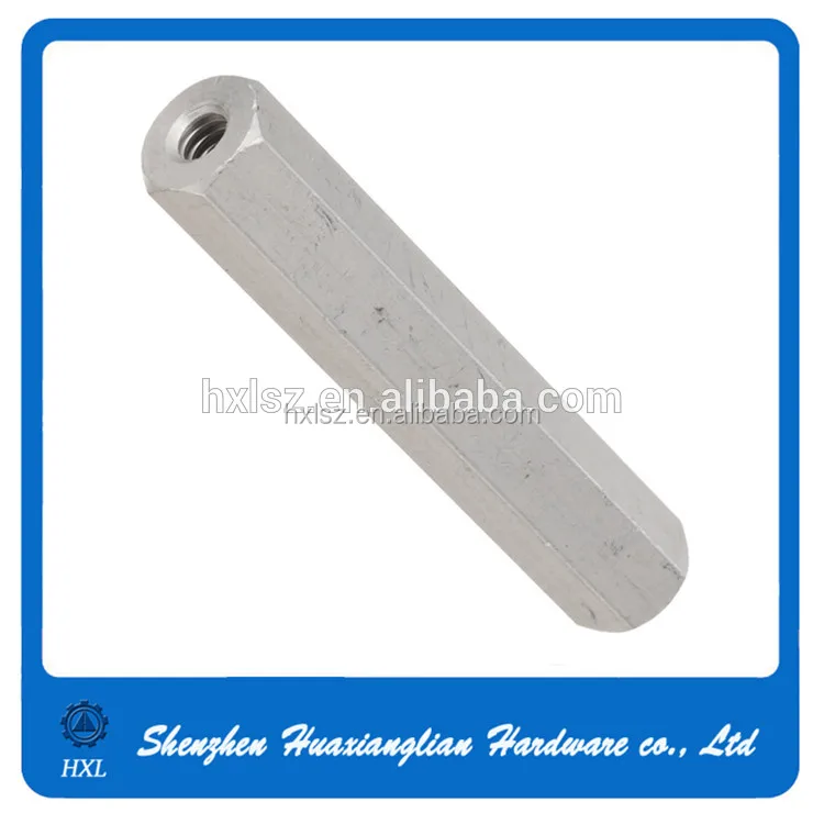 AMF DIN 6334 Extension Nut - Black, M10 Thread, 17 Mm Hex Key Size