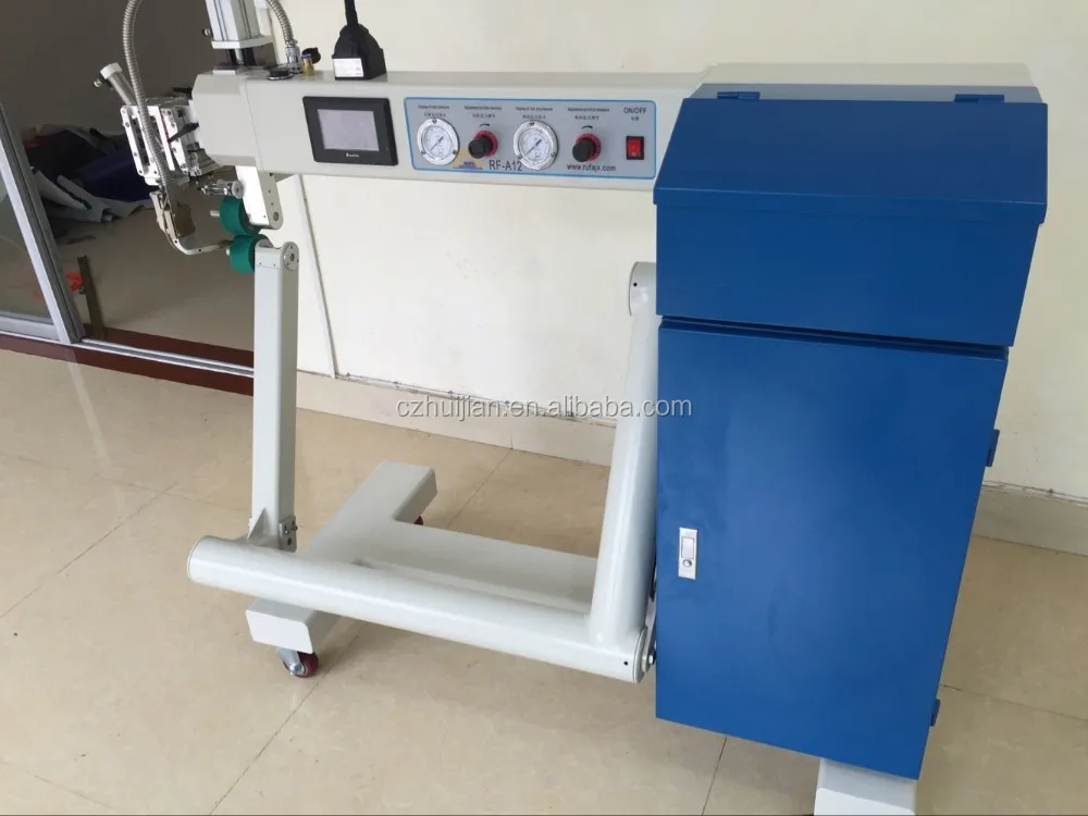 PVC Fabric Hot Air Welding Machine for Double Flap Keder