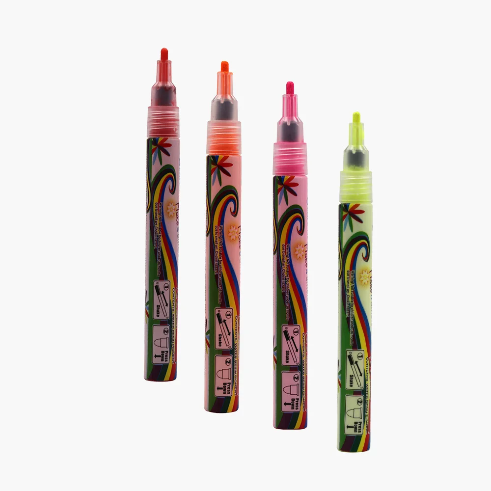 3 мм концом белый жидкий мел