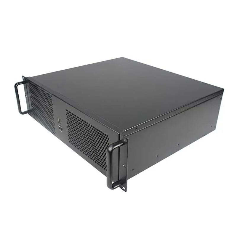 3U Rack Enclosure Server Case with Aluminum Panel  Rackmount Chassis for Industrial