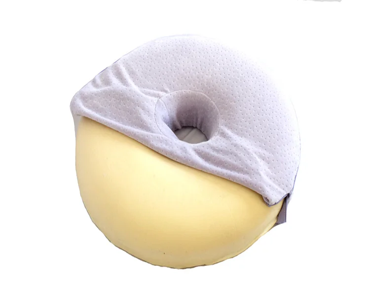 Factory Sales Round Memory Foam Seat Cushion with Holes Lumbar Pillows & Seat Cushions