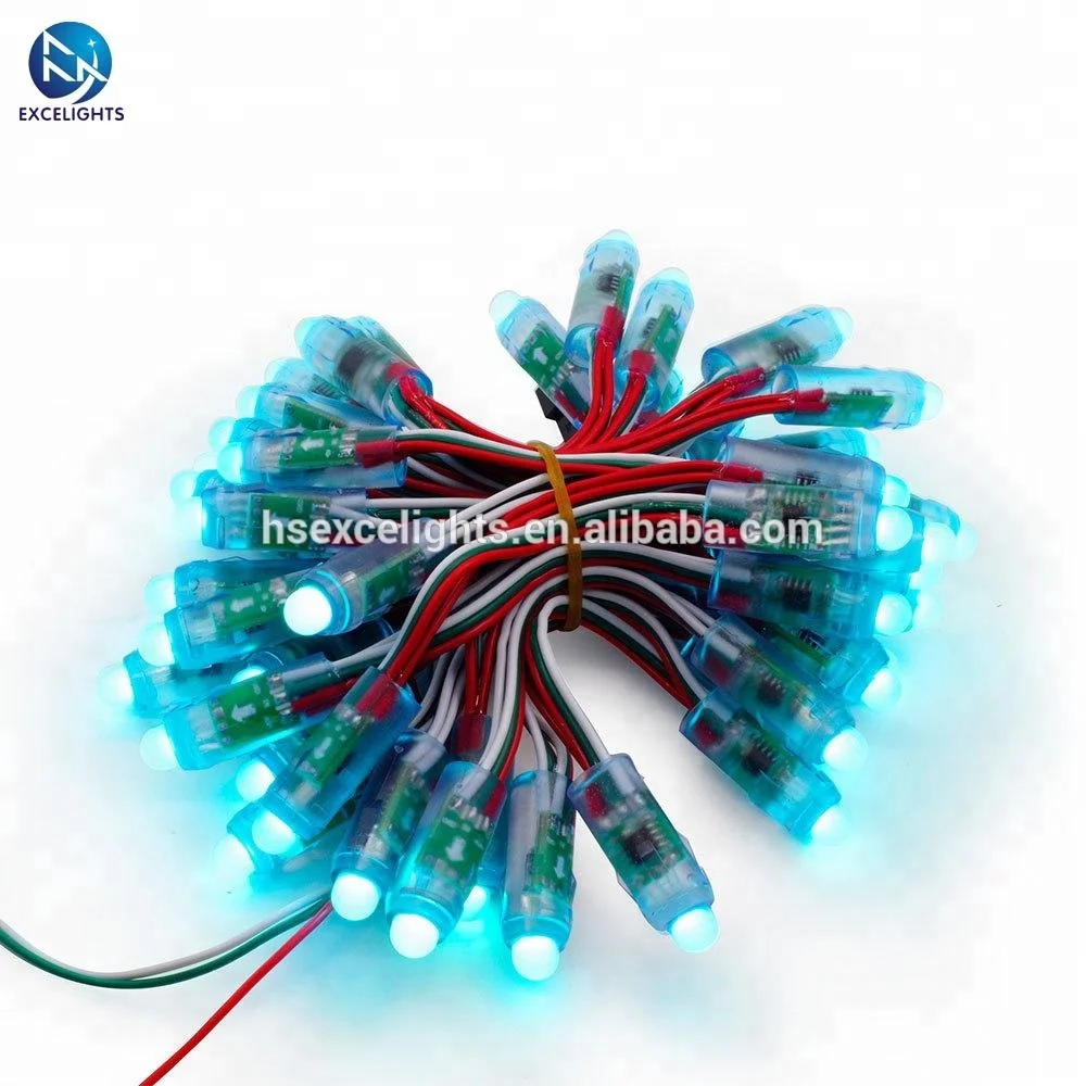 WS2811 LED Pixel String Work Brightness Full Color Easy Program RGB LED Pixel Light