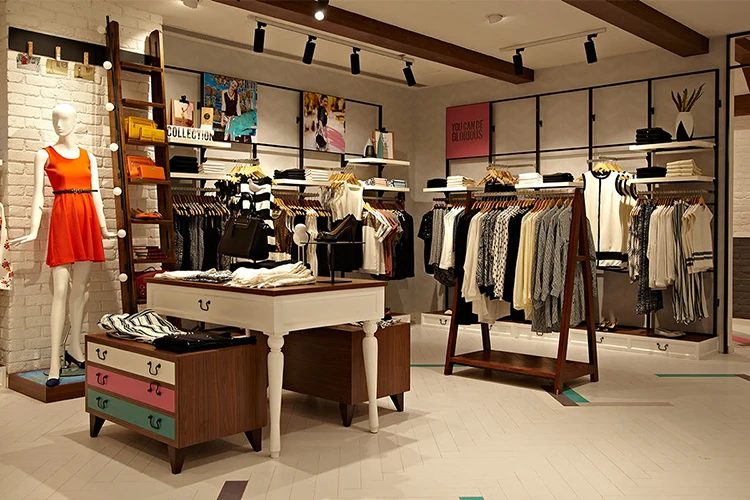 Garment Small Retail Shop Exterior Design Ideas for Clothing