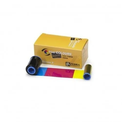 Zebra Zxp Series 7 Printer Color Ribbon 800077-740 250 Images 