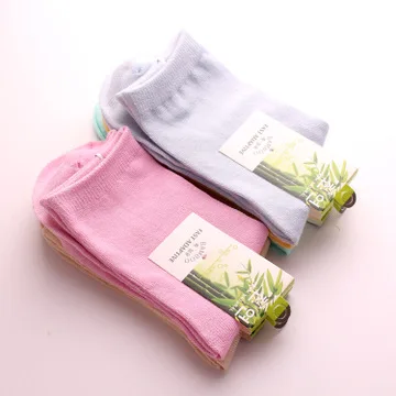 Хорошее качество, индивидуальный логотип, женские красочные бамбуковые носки