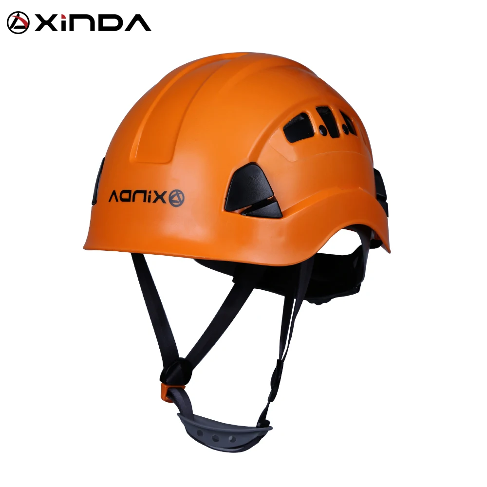 Generic Safety Helmet Head Protection Hard Hat for Rock Climbing Tree Arborist Abseiling Construction Aerial Work Rappelling Rescue Equipment Choice of Color 
