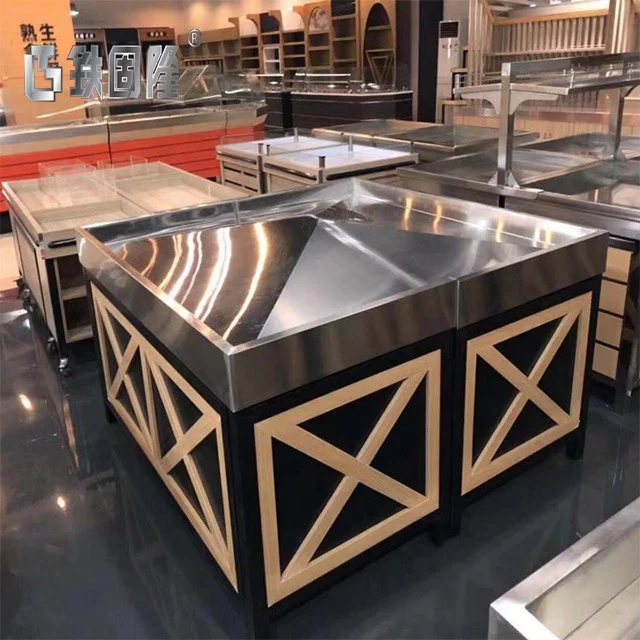 Price Display Stand Stainless Steel Heavy Duty Fruit And Vegetable