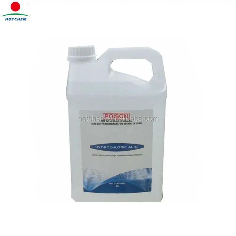 
 Химическая гидрохлорная кислота для бассейна  