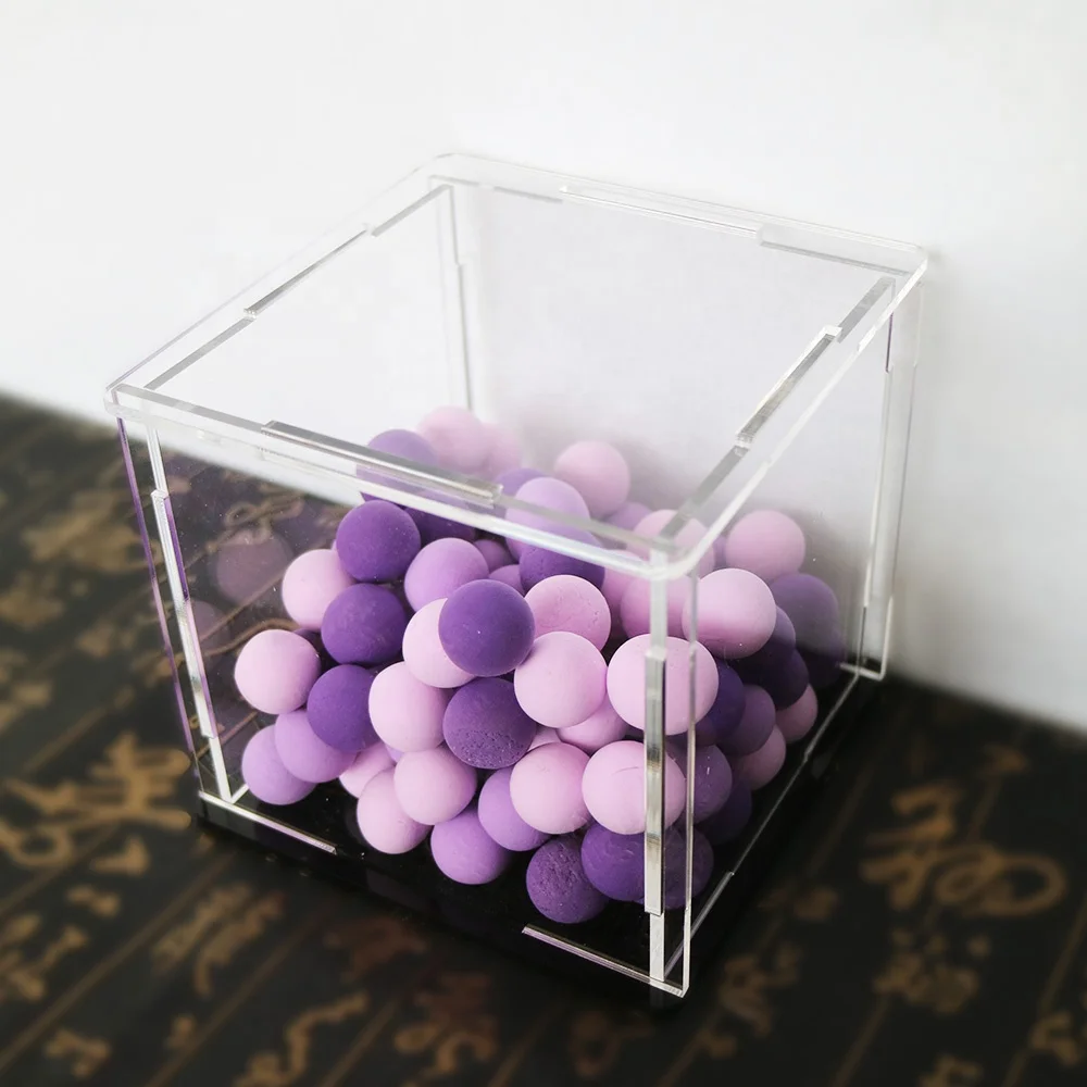 Customized Acrylic Stackable Candy Bin Boxes Snack Container For ...