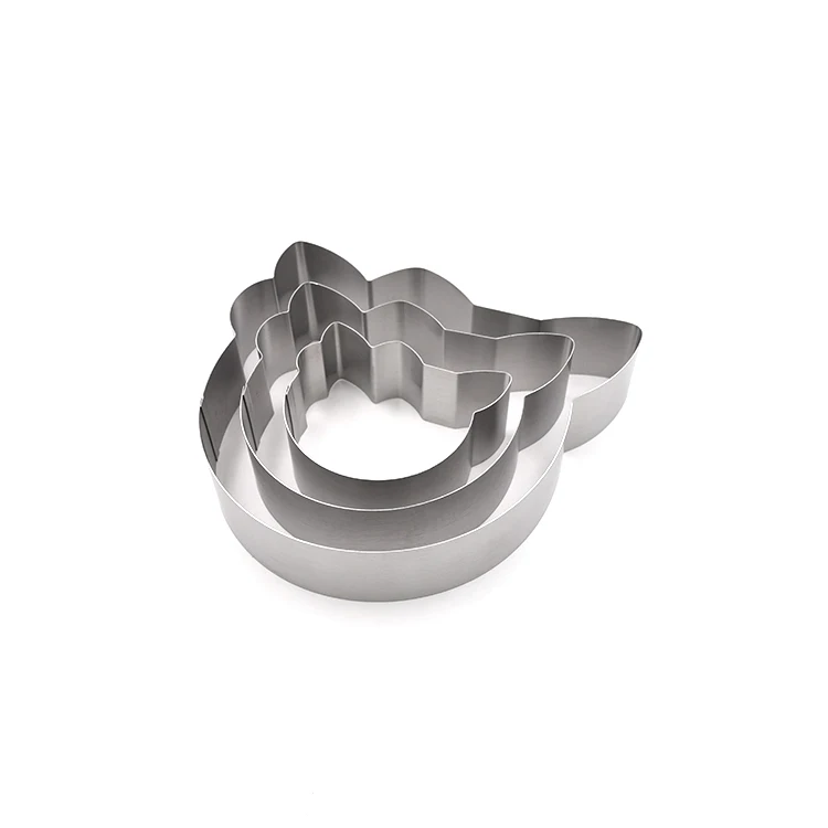 Lot De 6 Cercles à Pâtisserie En Acier Inoxydable - Diamètres 6 à 12 Cm, Hauteur 2 Cm, Pour Tartes, Muffins - 6