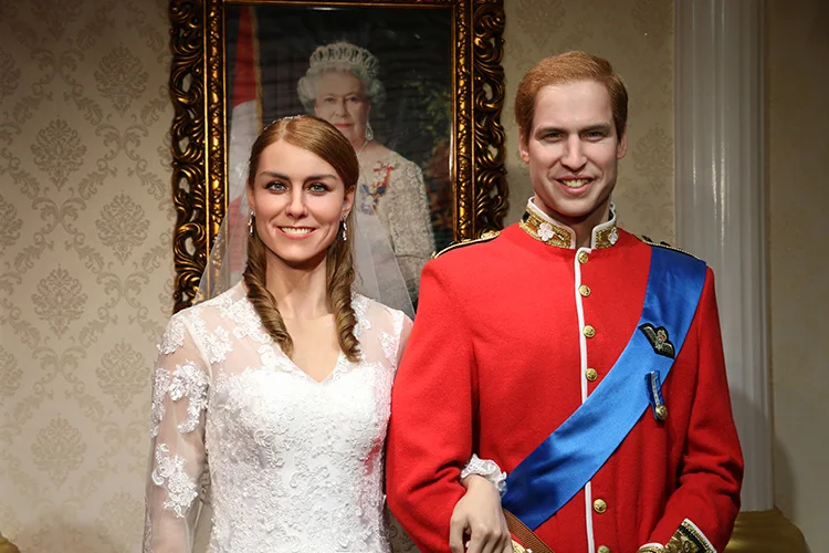 Prince William wax statue