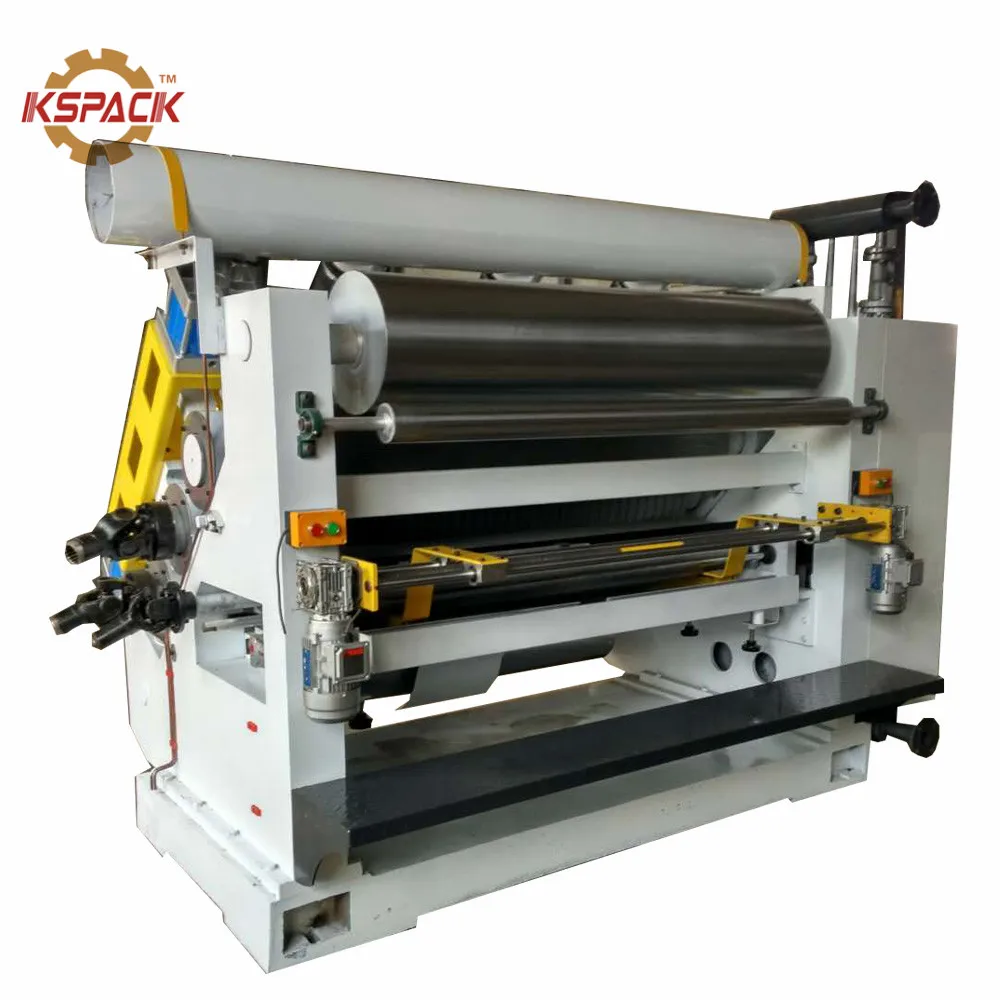 High Speed Single Facer Paper Board Single Face Corrugated Machine