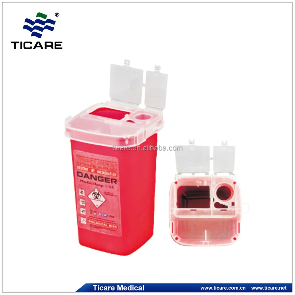Medical Waste Box 0.4l 1.5 Liters Sharps Disposal Container 2l Buy
